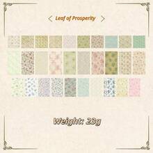 Vintage Floral Manual Decorative Paper DIY Collage Memo Paper - Multiple Styles - View 6