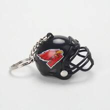 Creative Mini Football Helmet Keychain, Sports Bag Pendant Charm, Sports Football Fan Gift - Rugby Helmet Keychain - View 14