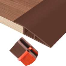 1pc 1m/39.37in Self-Adhesive PVC Floor Trim Strip, Carpet Edge Strip And Floor Reducer Strip, Suitable For Laminate, Carpet, Tile And Vinyl Flooring - A - View 14