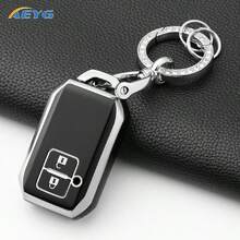 時尚 TPU 汽車遙控鑰匙保護套，適用於 Suzuki Ertiga、Swift、Wagon、R，2 按鈕防摔保護殼，適合無鑰匙遙控配件 - 鈴木C款 - 查看 17