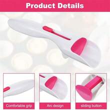 1/2PCS Cupcake Scoop Dispenser, Measuring Function, Non-Stick Surface, Independent Push-Pull Design, Suitable For Baking And Dessert Making, Basic Baking Supplies, Perfect For Making Cupcakes, Chocolate, Pancakes And Cookie Dough, Baking Accessories, Dessert Lovers, Kitchen Supplies And Kitchen Gadgets. - Multicolor - View 10