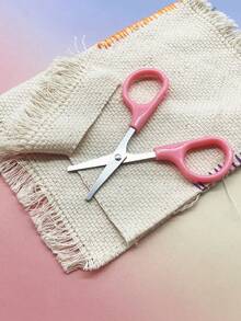 Mini Sharp Tailor Scissors - Round Head Small Hand Scissors, Round Head Provides Protection, Portable Travel Scissors, Exquisite Craftsmanship, High-Quality Design, Suitable For Sewing, DIY, Embroidery, Crochet And Various Craft Projects - Multicolor - View 1