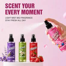 Ytruns Strawberry Fragrance Mist Sweet Juicy Scent 100ml Alcohol-Free Daily Body Spray - Assorted Scents - View 3