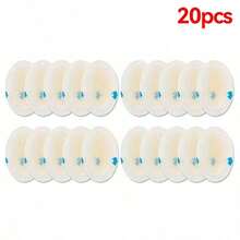 1/10/20/30/50pcs Transparent Gel Anti-Chafing Foot Pads, Heel Protection Pads, Front Foot Gel Cushion Pads, Waterproof Foot Patches - Transparent - View 11