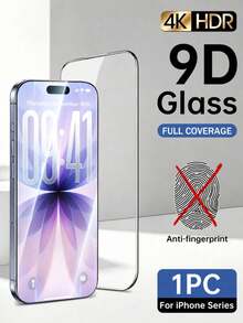 CASECOPS 1pc High Definition Tempered Glass Screen Protector, Compatible With IPhone 18 Pro Max/18 Pro/17Air/17E/17/17 Promax/16 Promax/15 Promax/14 Promax/13 Promax/12 Promax/17 Pro/16 Pro/15pro/14 Pro/17air/16/15/14/13/12/11 And Other Series, Reinforced Tempered Glass Protection, Ultra Durable, Enhanced - Clear - View 17