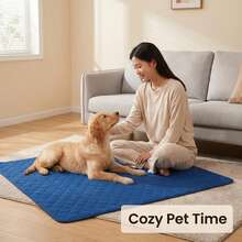 Washable Dog Mat, Reusable Pet Pad, Non-Slip Carpet, Large Dog Mat, Absorbent Leak-Proof Training Pad, Suitable For Pets, Cages, Playpens, Beds And Sofas - L - View 27