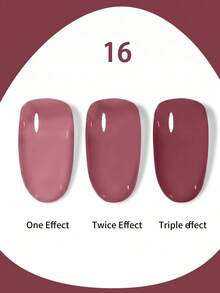 Hassleless 1pc 0.5oz (15ml) Translucent Nude Pink Gel Nail Polish - Use LED Nail Gel, Create Long-Lasting Nails In Minutes, Suitable For All Seasons - Multicolor - View 25
