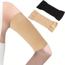 1 Paar schlanke Armstulpen - Sauna-Schweißbänder für verbesserte Trainingsergebnisse, leichte langärmelige Armstulpen, Ellbogenstulpen für Training, Fitness, Sport, Yoga Zubehör, Sportzubehör, Fitnesszubehör - Verschiedenfarbig - Übersicht 1