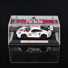 Bburago 1:43 Scale White Porsche 911 RSR Precision Crafted Alloy Racing Car Model, Suitable For Display And Gifting - Multicolor - View 3