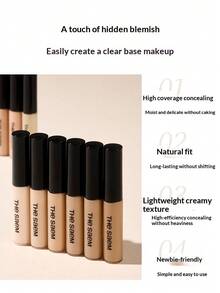 The Saem Liquid Concealer, High Coverage, Covers Dark Circles, Blemishes, Acne, Multi-Purpose Brightening And Contouring Makeup, Multiple Shades - Healthy Color #2 - View 4
