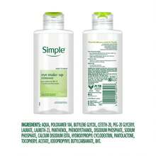 Simple Kind To Skin Eye Make-Up Remover 6x125ml - Green - View 9