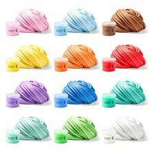 1/2/3/5 PCS DIY Slime Kit, Colorful Stretchy Non-Sticky Slime Set, Mess-Free Sensory Play Toy, Stress Relief Creative Activity Gift For Boys & Girls Ages 3+ - Multicolor - View 1