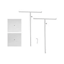 YUNRUX Handbag Stand, T-Shaped Adjustable Metal Handbag Holder, Handbag Rack With Two Hooks - 2pcs - View 7