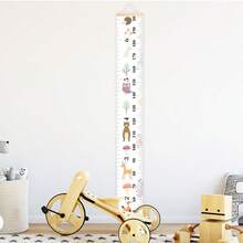 Height Measurement Wall Sticker For Kids Room Wall Decor Cartoon Graffiti Height Chart Removable Height Ruler - Multicolor - View 5