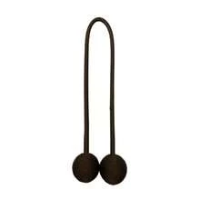 1pc Minimalist Twisted Polyester Curtain Tieback, Flexible Twistable Curtain Fastener, Home Window Decor, Ideal Gift For Valentine's Day, Wedding, Birthday, Thai Style Curtain Tieback Rope, Curtain Rope Holder, Window Decoration, Housewarming Gift - Coffee Brown - View 5