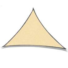Outdoor Triangle Sunshade Beach Tent Sun Shelter UV Protection Canopy Garden Patio Pool Party Terrace Shade Sail Awning Shade Cloth For Backyard RV Camping Tent - Multicolor - View 6