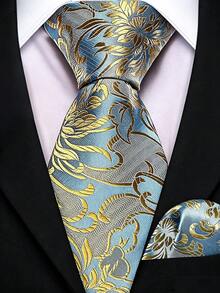 Men's Tie Set Classic Fashion Business Party Tie Set - Multicolor - View 1