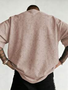 Camiseta gráfica para hombre, camiseta de fútbol vintage de Brasil - Número legendario 10, ropa casual para aficionados al fútbol, camiseta de fútbol, diseño de cuello redondo de ajuste regular - Rosa - Ver 3