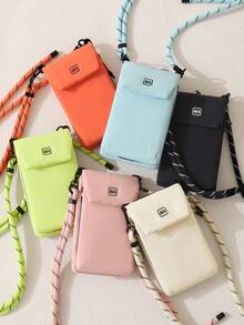 1pc Mini Square Messenger Bag, Portable Men's Shoulder Bag, Suitable For Sports, Lightweight Waterproof Wear-Resistant, Suitable For University Work Business Commute Office, Can Store Phone, Passport, Travel Storage, Business Trip And Daily Use - View 8