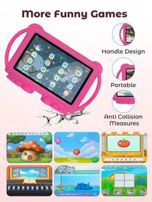 Electronic Learning Tablet High-Definition Resolution Screen Camera 3000mAh Large Battery/Supports Games - Multicolor - View 4