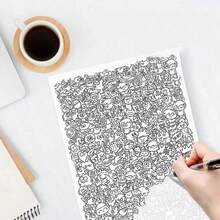 Stress Relief Pen For Sketching And Drawing, Suitable For Adults To Relieve Boredom And Stress At Work, Practice Drawing And Tracing, Art Supplies, Suitable For Drawing Beginners, Train Focus And Observation Skills, Very Suitable For A - Sets - View 2