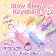 Macaron Random Color LED Keychain Flashlight, Wholesale Mini Flashlight Set, Suitable For Party Favors, Classroom Rewards, Holiday Gifts - Flashlight - View 2