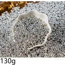 130g/4.59oz Silver Cake Decoration Pearls, Cake Decoration Ornaments, Ice Cream, Cupcake, Baking, Cake Decoration, Wedding, Birthday Party, Christmas Party Dessert Decoration, For Decorative Use Only, Non-Edible - Multicolor - View 9