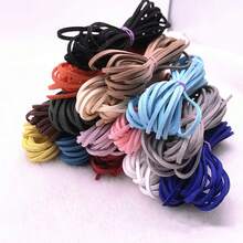 WGRXIRANYKM 5/10/20M Korean Velvet Leather Cord Double-Sided Velvet DIY Handmade Jewelry Accessories Woven Bracelet Necklace Rope - Korean Wool Yarn - View 5
