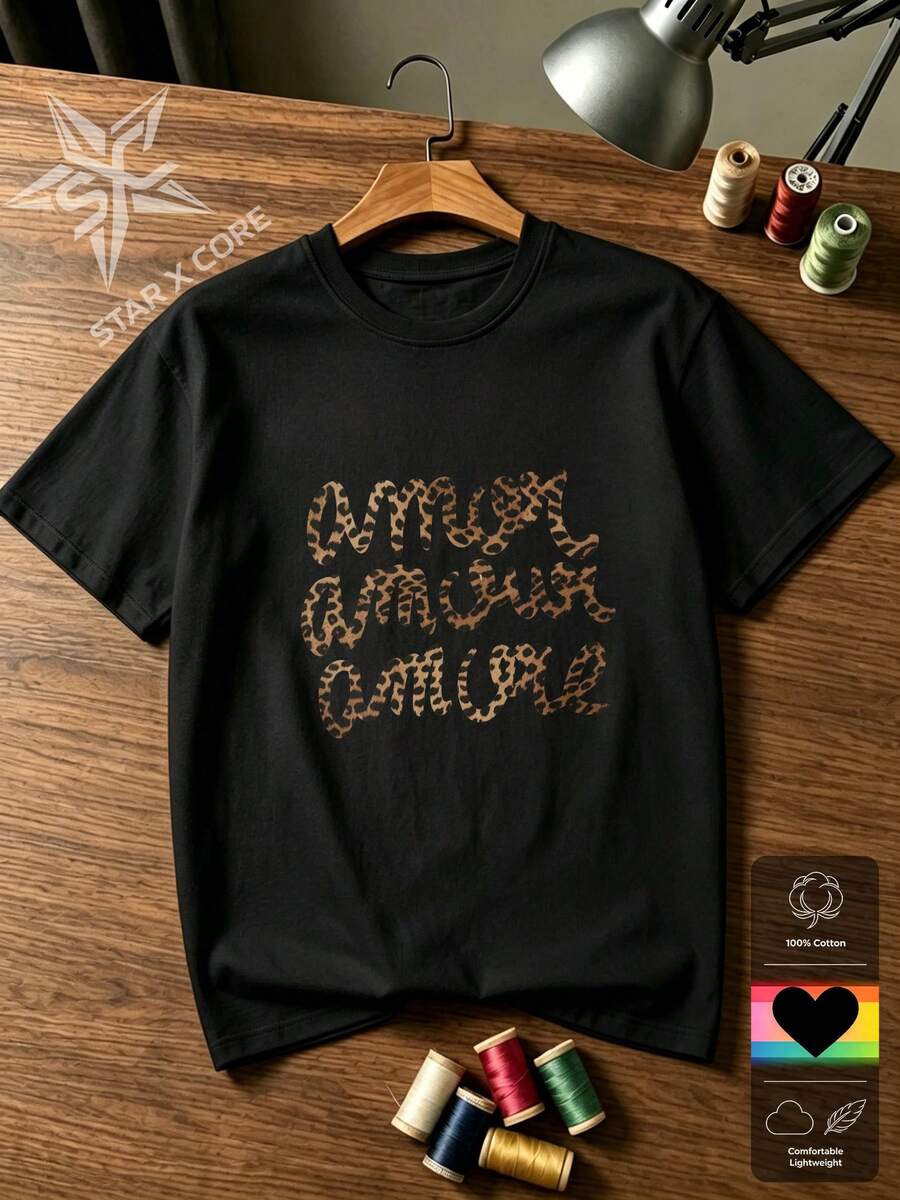 Women T-Shirts - 黑色 - 查看 1