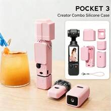 OSMO Pocket 3 Creator Kit Casing Pelindung Silikon, Kompatibel dengan Xtra Muse Protective Shell Lens Guard Anti-Scratch Accessory Set (Biru) - View 22
