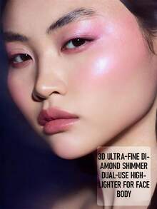 Fenty Beauty By Rihanna Rhinestone Bomb 全臉水鑽面紗 #Lavender Luv'r (純淨長春花藍閃亮) 8g/0.28 Z | 極細閃耀面紗亮粉，讓肌膚呈現水鑽灑落般的驚艷閃耀感 | 融於肌膚 - Lavender luv'r - 8g - 查看 3