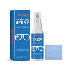 Anti-Beschlag-Spray für Brillen 30ml - langanhaltender Linsenreiniger & Anti-Beschlag-Mittel für Brillen, Schutzbrillen, Bildschirme & Glasoberflächen, streifenfreie Formel mit Reinigungstuch, reisefreundliches Essential für Schule, Sport & Strand, für alle optischen Linsen - Liquida - Übersicht 11