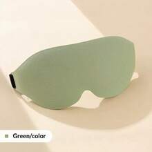 1pc 3D Sleep Eye Mask, 100% Blackout, Soft & Comfortable, Sleep Aid Eye Mask, Essential For Travel, Suitable For School, Commute, Trip, Home And More - Multicolor - View 15