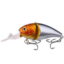 1pc Floating Crankbait Fishing Lures Wobblers 8.5cm 14.3g Artificial Plastic Two Sections Bait Body Bass Carp Fishing Tackle - Multicolor - View 12
