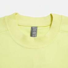 Adidas Kaos Wanita Longgar Model Musim Semi/Panas, Olahraga, Kasual, Leher Bulat, Lengan Pendek, IT8288 - kuning pucat - View 2
