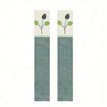 Thick Double-Sided Printed Fridge Handle Covers,Anti-Slip Oil-Proof Kitchen Appliance Handle Protectors,Tain Resistant,Cute Simple Decor For Refrigerator Dishwasher Oven Microwave,Soft Hand Grips, Perfect Mother's Day&Graduation Gifts,Trave Must-Have - Multicolor - View 8