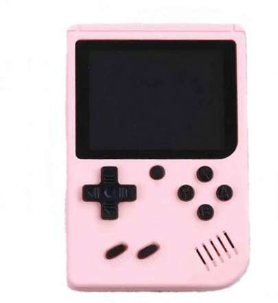 Emulador Portátil de Mano con Pantalla de 3.0 Pulgadas Rosa