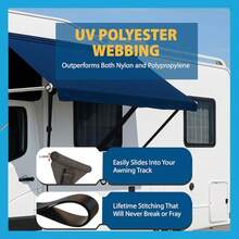 Window Awnings - Black - View 6