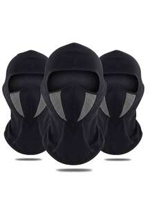 1/2/3/4/5pcs Mesh Breathable Full Face Balaclava, Ventilated Windproof Dustproof Motorcycle Helmet Liner Mask, Sweat-Absorbing Riding Neck Warmer Headgear, Suitable For Motorcycle And Racing - Multicolor - View 15