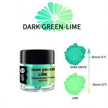 Bubuk Pigmen Termokromik, Aktif pada Suhu 88℉/31℃, Cocok untuk Resin Epoksi, Slime, Seni, Cat, Kain, Pewarna, 5ml/Warna - MultiWarna - View 16