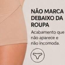 Short Anágua Feminino Segunda Pele Sem Costura Microfibra Antiatrito Não Marca | Bege - Bege - Visão 7