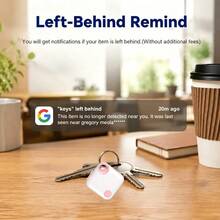RSH Rechargeable Smart Tag, Compatible With Android Find Hub App (Android Only), Wireless Smart Tracker, Global Positioning Anti-Loss Device, Key Finder, Suitable For Keys, Bags, Wallets, Luggage, Pets, Privacy Protection And Multi-User Sharing - Multicolor - View 3