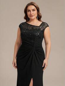 EVERPRETTY Women Plus Formal & Evening Dresses - 黑色 - 查看 5