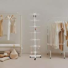 YUNRUX 7-Tier Display Stand, Retail Display Stand With Hooks, Rotating Display Stand For Jewelry And Necklaces - 1PC - 查看 10