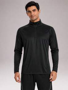 CZRLHYT Summer Outdoor Anti-UV Fishing Shirts, Lightweight Fishing Apparel Suitable For FishingCycling And All Kinds Of Outdoor Sports - Black - View 3