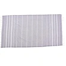 Simi Peshtemal, Turkish Peshtemal, 90x180 Cm Beach Peshtemal, Turkish Peshtemal, Fouta Towels - Purple - View 2