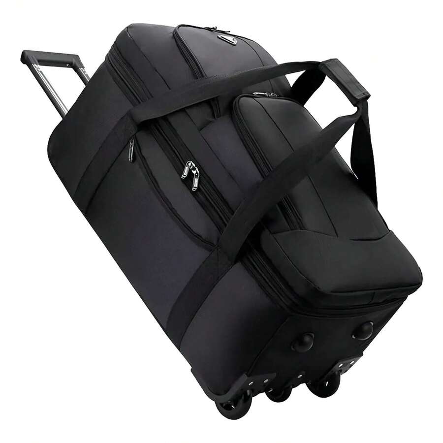 Rolling Travel Bags - Black - View 1