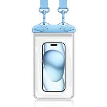 1 Piece Anti-Slip Snap-Fastening Waterproof Mobile Phone Storage Bag, Made Of Thick And Wear-Resistant PVC, Suitable For Outdoor Activities Such - Multicolor - View 14