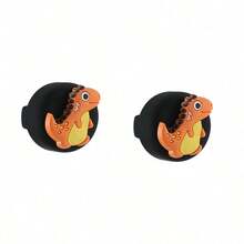 1 pieza Funda protectora con diseño de dibujos animados compatible con Apple AirTag Localizador anti-pérdida, apto para mascotas, cordones y AirTag - Multicolor - Ver 34
