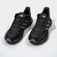 Adidas All Day Essential Comfortable Sports Low-Top Casual Training Running Shoes Unisex Black/Grey - Black and Gray - View 5